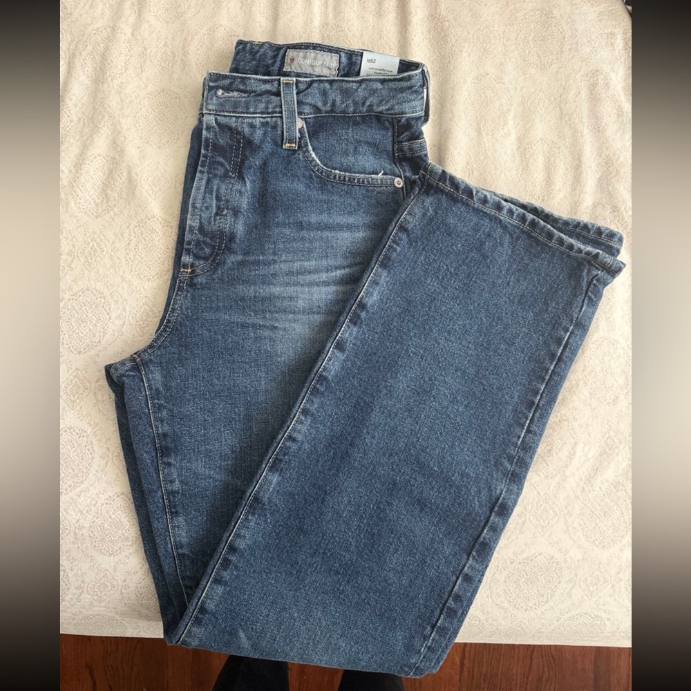 AG Adriano Goldschmied Women's Alexxis Vintage High Rise straight jean size
28